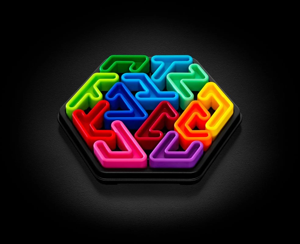 Iuvi Games Smart_Games Stalo žaidimas Smart Games IQ Deluxe Hexagon SMA314