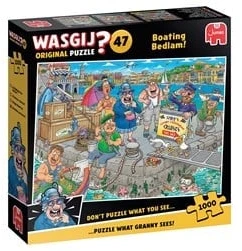 Dėlionė Wasgij - Original 47 - Laivybos bedlamas (1000 detalių) (1110100511)