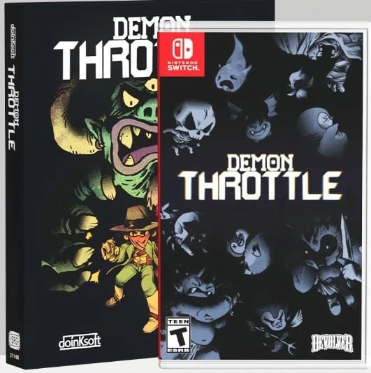 „Demon Throttle“ – „Collectors Edition“ (specialūs rezerviniai žaidimai) – „Nintendo Switch“