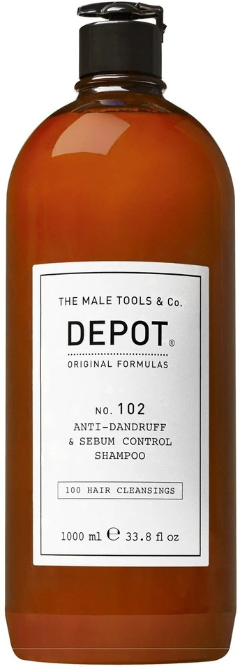 Depot No. 102 Nuo pleiskanų & Sebum Control Šampūnas, 1000 ml