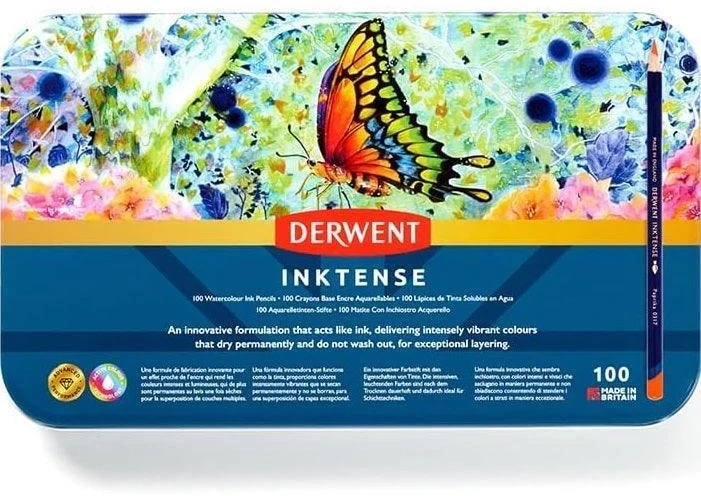 Derwent - Rašalinis pieštukas 100 vnt. Asorti (603038)