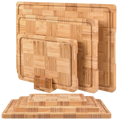 Bamboo chopping board - 3 pcs Ruhhy