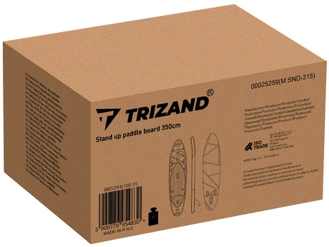 SUP lenta 350cm su priedais Trizand 25259