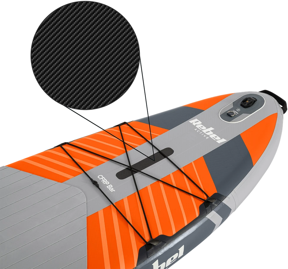 Deska Irklentė REBEL ACTIVE PRO RBA-4518 - oranžinė