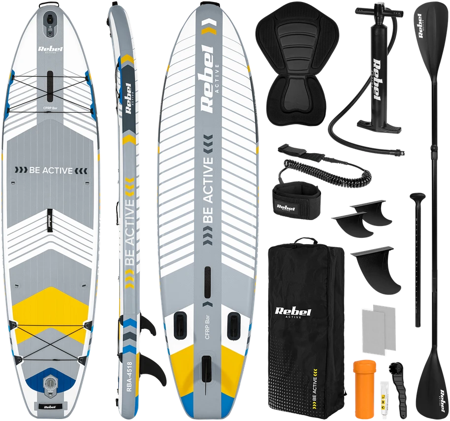 Deska Irklentė REBEL ACTIVE PRO RBA-4518 - balta