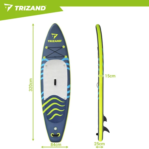 SUP lenta 320 cm su Trizand priedais