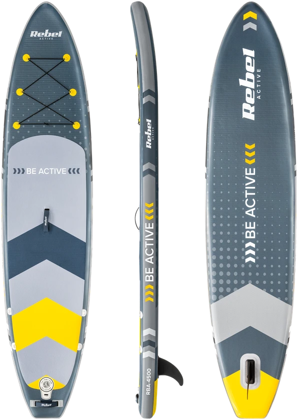 REBEL ACTIVE pripučiamos SUP lentos 350x81x15cm rinkinys