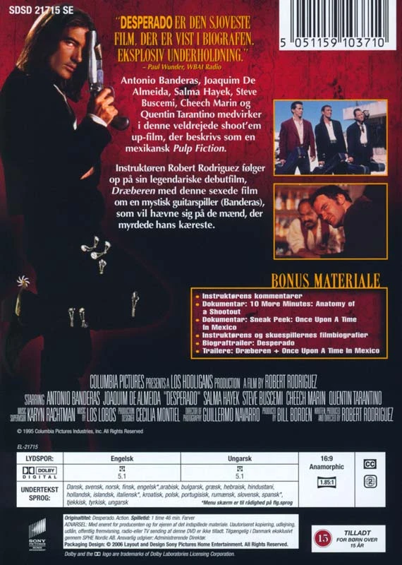 „Desperado“ (specialusis leidimas) (Antonio Banderas ir Salma Hayek)