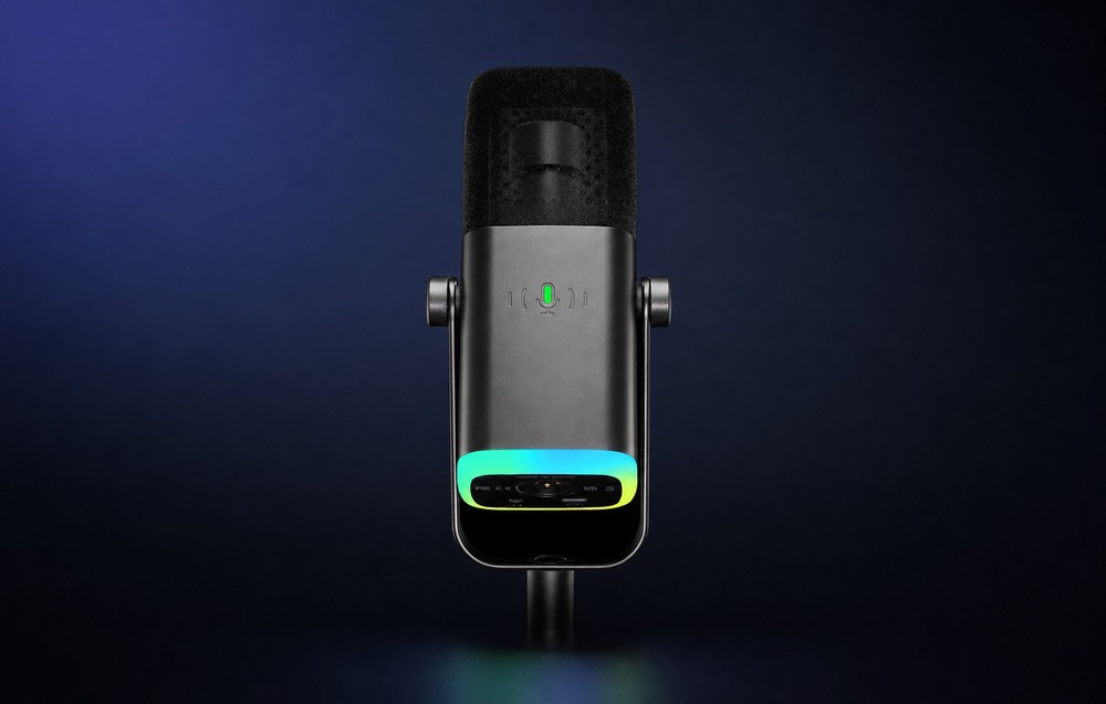Fifine AM8T Gaming Microphone (Rožinė) aprašymas - Prekės nuotrauka