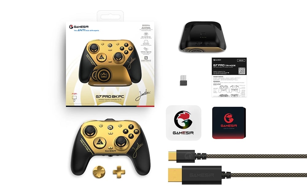 „GameSir G7 Pro 8K Champion Edition“ kompiuterio valdiklis aprašymas - Prekės nuotrauka