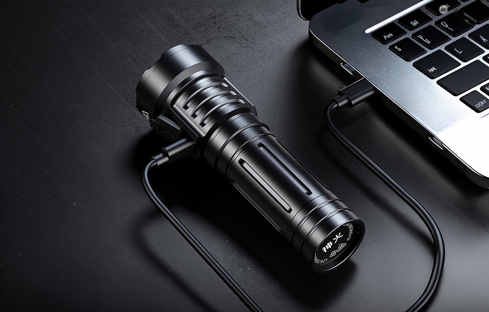 Superfire USB-C Flashlight L24 aprašymas - Prekės nuotrauka