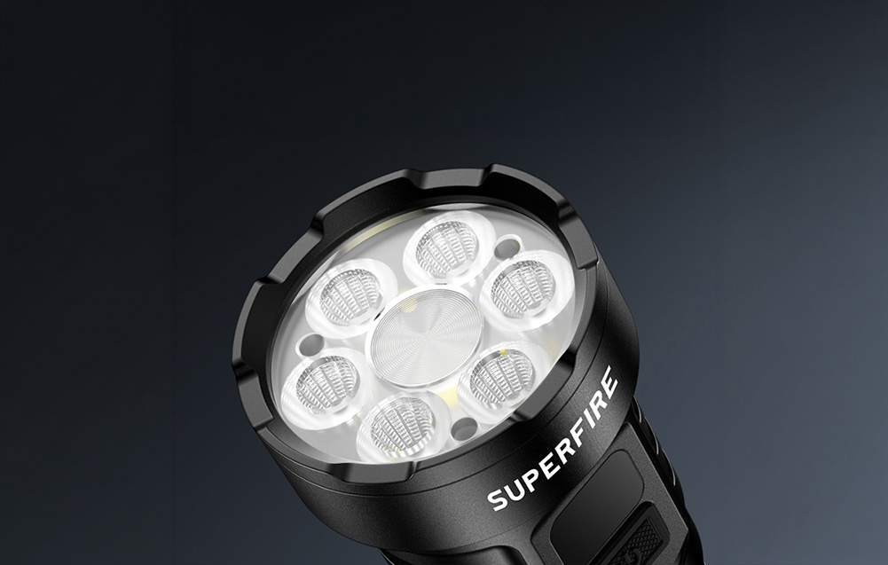 Superfire USB-C Flashlight L24 aprašymas - Prekės nuotrauka