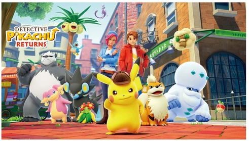 Detective Detektyvas Pikachu grįžta – „Nintendo Switch“.