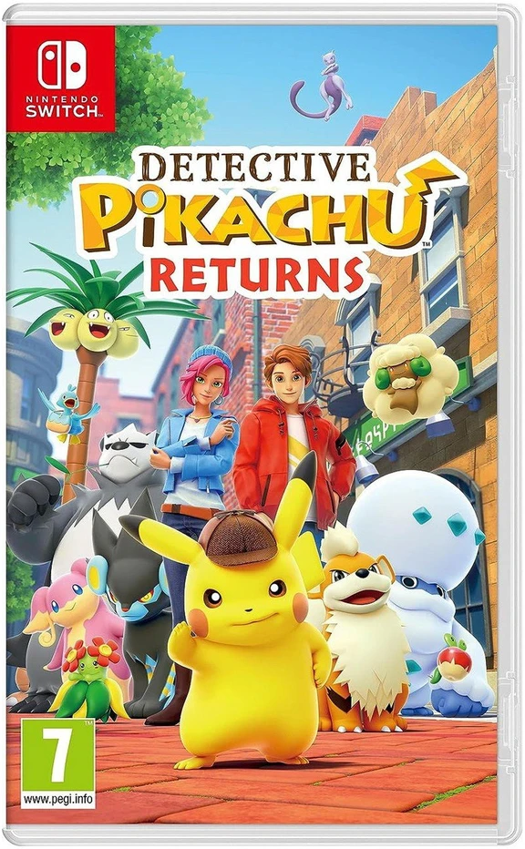 Detective Detektyvas Pikachu grįžta – „Nintendo Switch“.