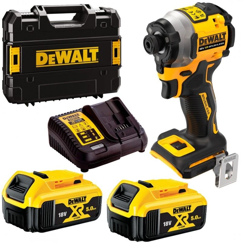 Smūginis suktuvas 18V,2x5,0Ah DCF850P2T TSTAK DEWALT