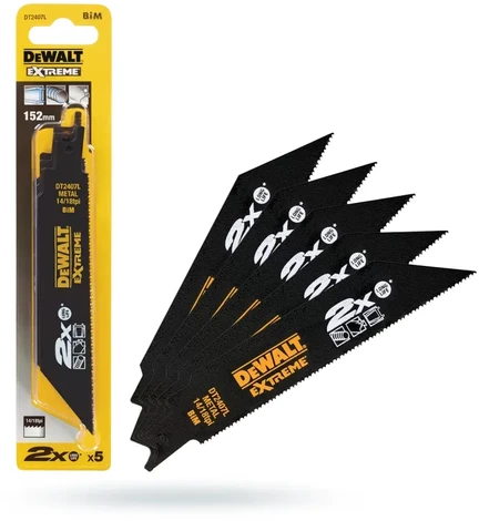 Pjūklelis tiesiniam pjūklui DeWalt DT2407L-QZ; 152 mm; 5 vnt.