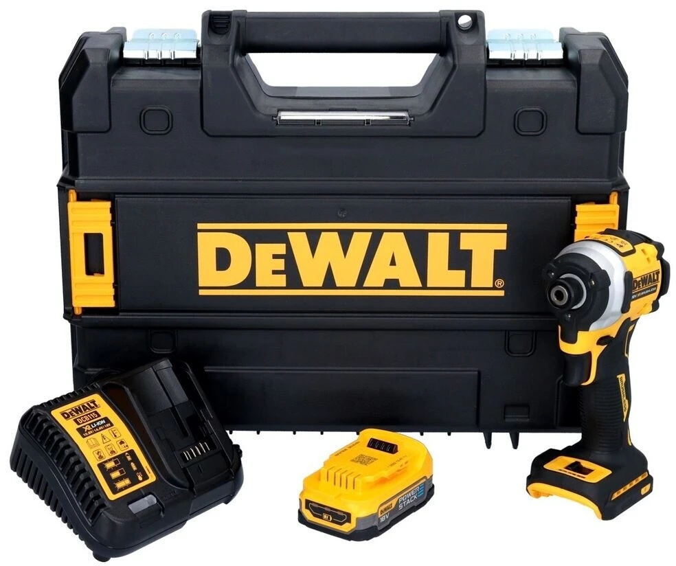 DEWALT suktuvas UDAROWA 18V 208Nm 1x1,7Ah POWERSTACK DCF850E1T