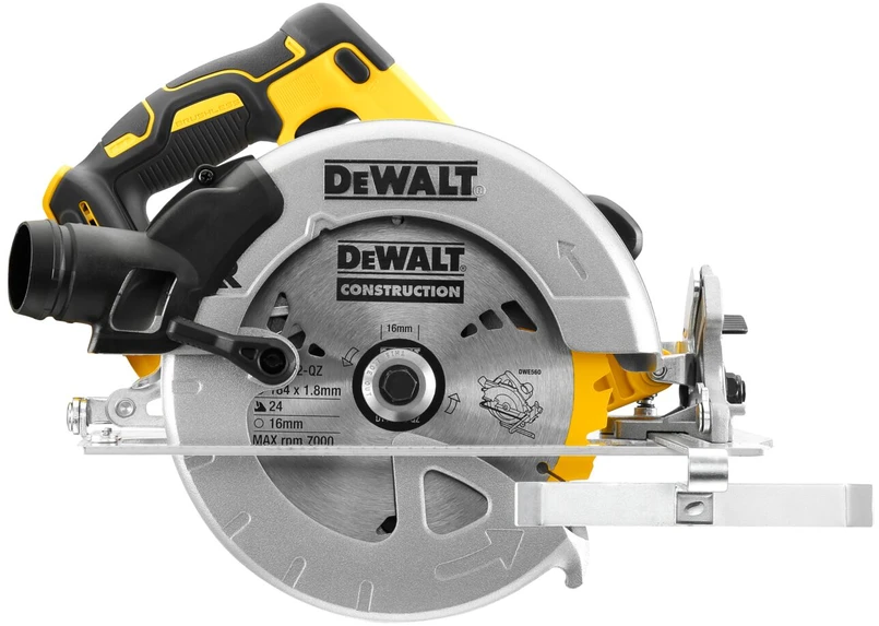 DeWALT diskinis pjūklas DCS570N be akumuliatoriaus ir kroviklio