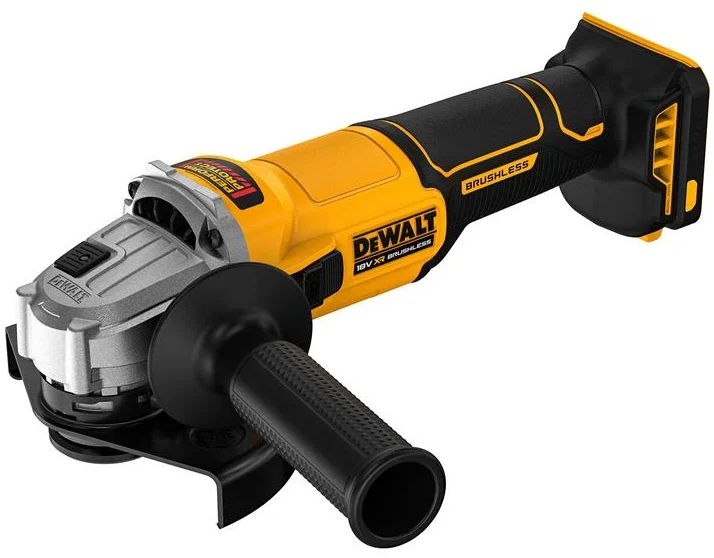 Dewalt - elektriniai įrankiai DCG407N-XJ Dewdcg407N 18 V Bl 125 mm kampinis šlifuoklis su slankiojančiu jungikliu
