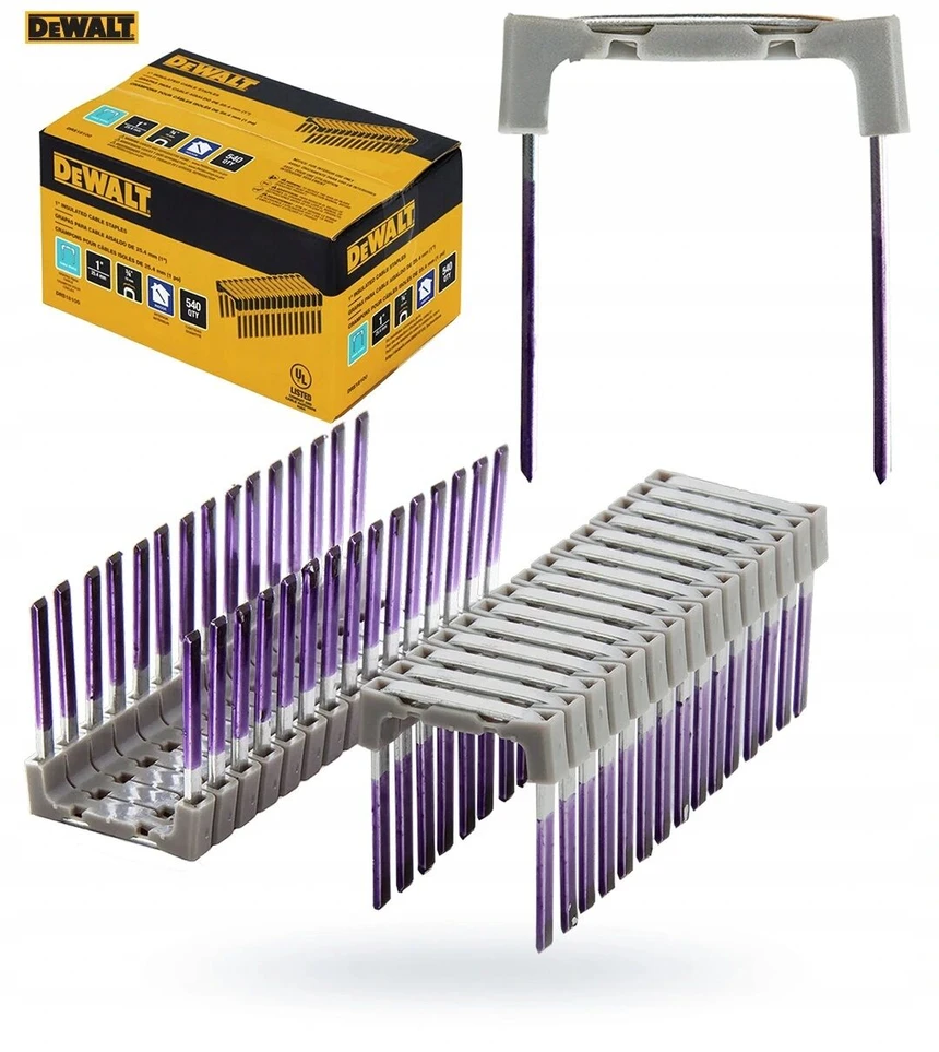Kabės DeWalt DRS18100-XJ; 25x19 mm; 540 vnt.
