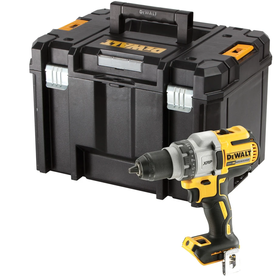 DeWalt suktuvas gręžtuvas DCD991NT-XJ 18V be akumuliatoriaus ir kroviklio, TSTAK lagaminas