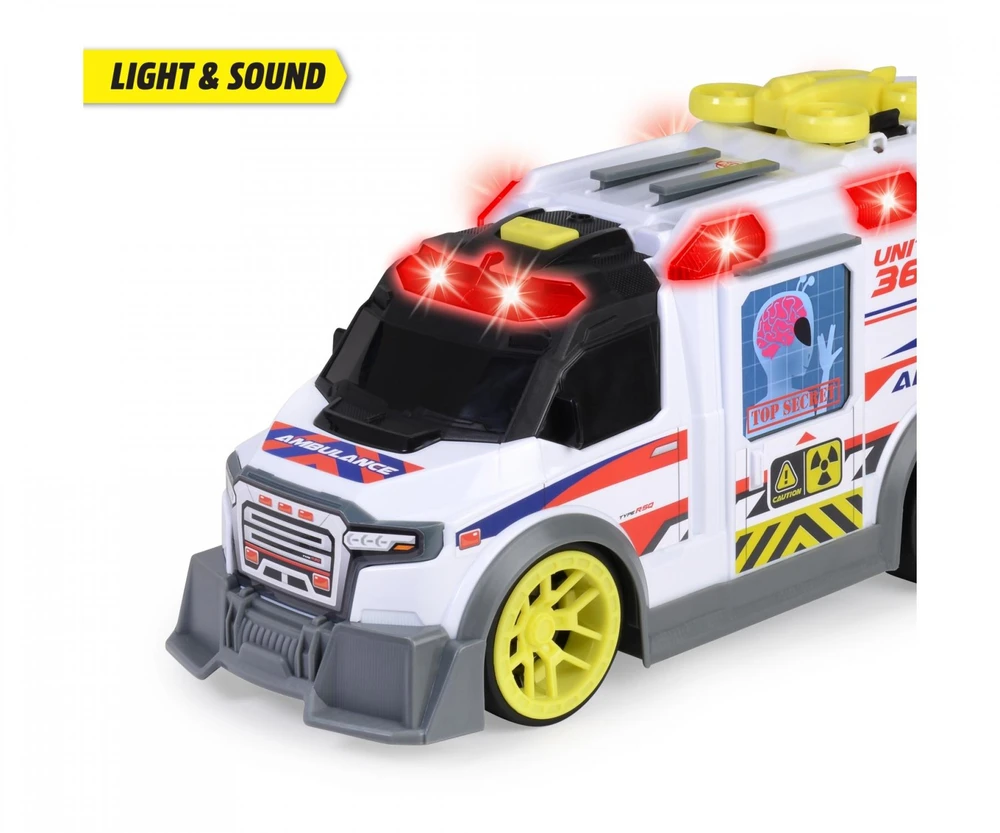 Dickie Toys Interaktyvūs greitosios pagalbos ir Dickie žaislų priedai Šviesa Garsas