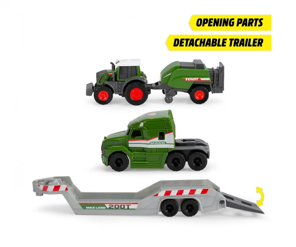 Dickie Toys - Fendt Micro - Ūkio sunkvežimis (203735006)