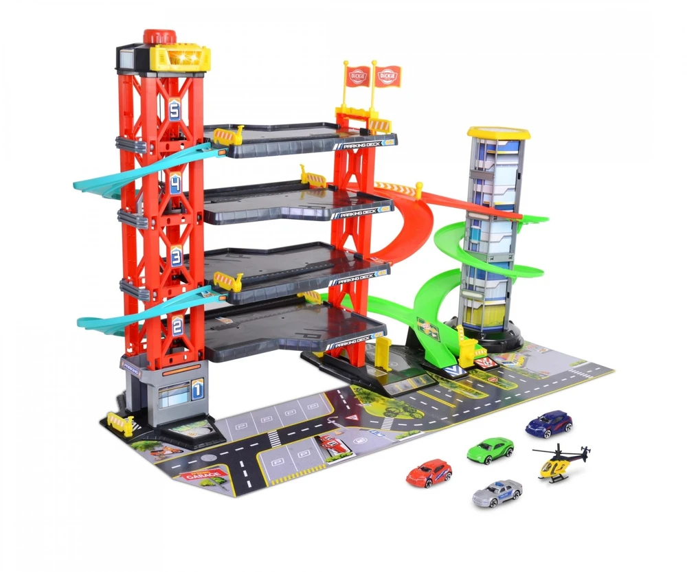 Dickie Toys - Parkavimo garažas (203339000)