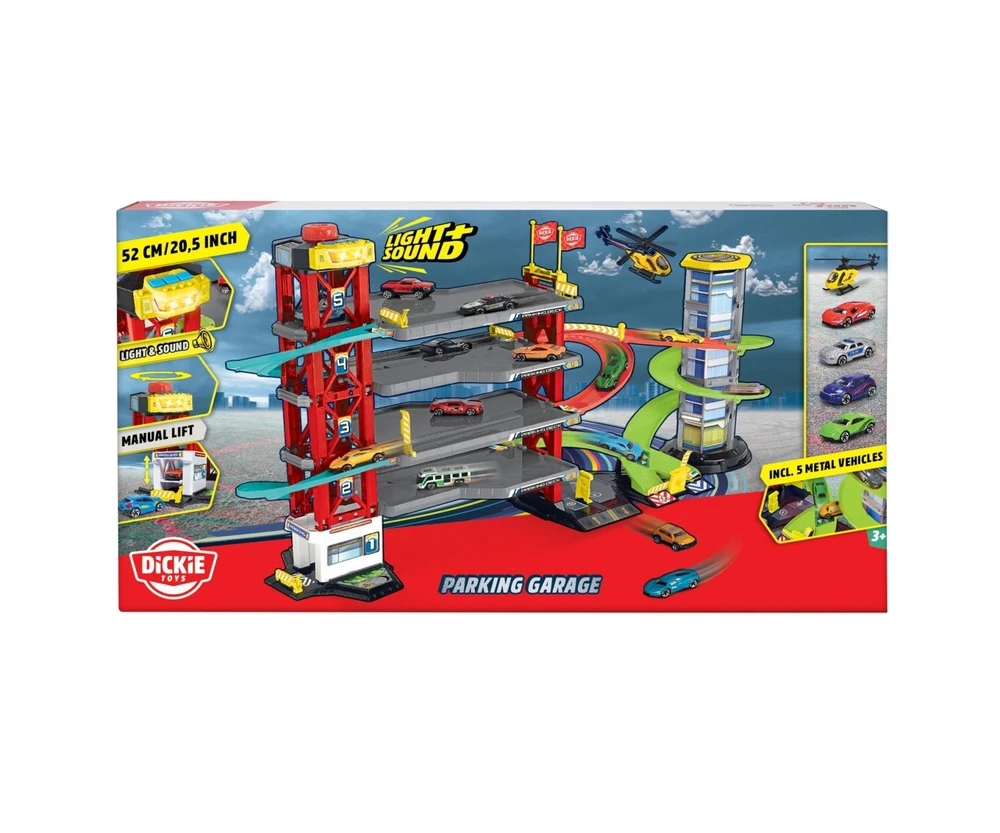 Dickie Toys - Parkavimo garažas (203339000)