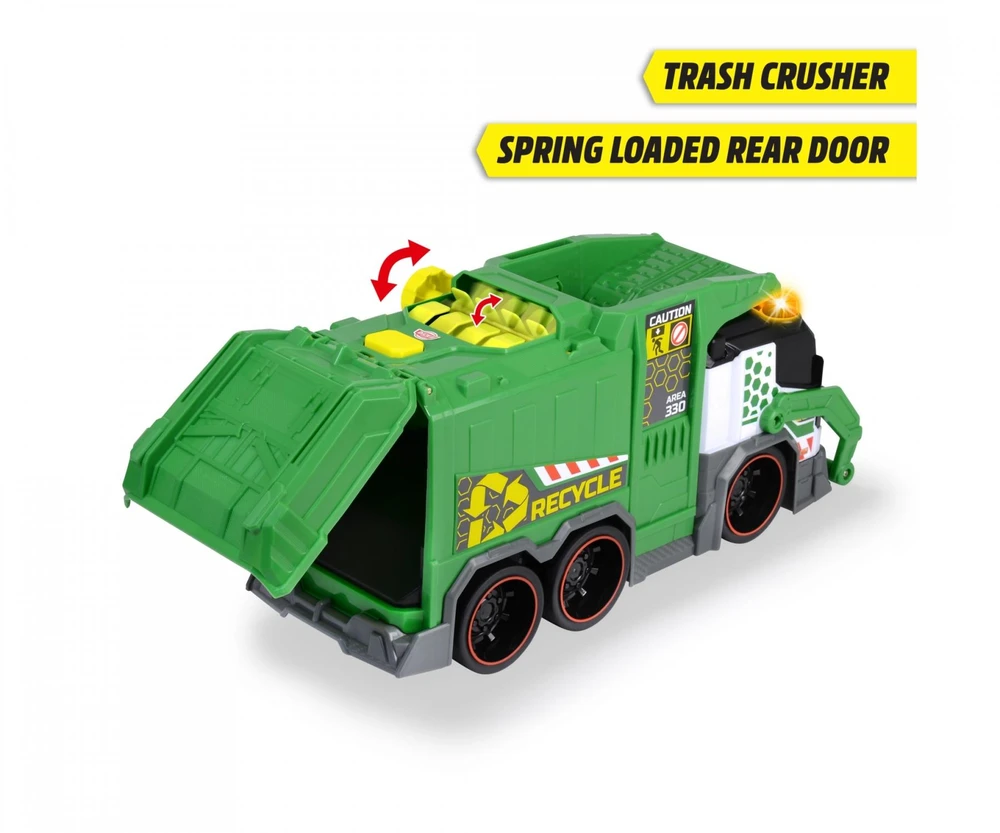 Vaikiška šiukšliavežė Dickie toys, 39 cm