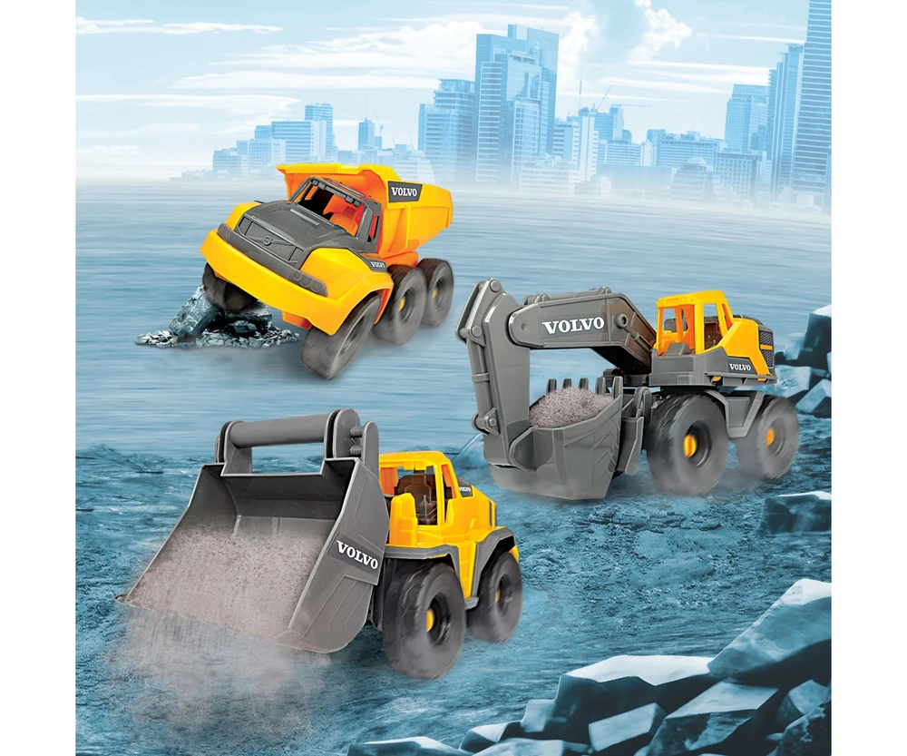 „Dickie Toys“ – „Volvo“ darbo jėga statybvietėje (203725007)