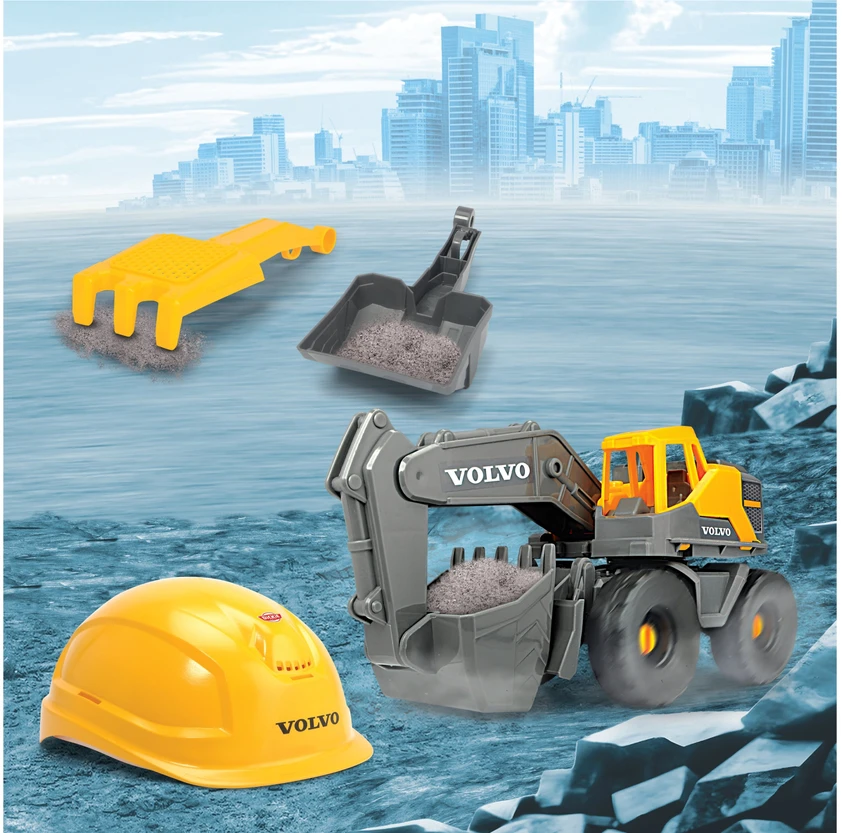 „Dickie Toys“ – „Volvo Tough“ ekskavatoriaus žaidimų rinkinys (203729016)