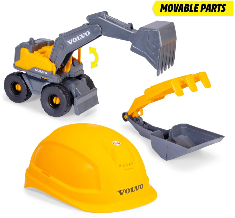 „Dickie Toys“ – „Volvo Tough“ ekskavatoriaus žaidimų rinkinys (203729016)