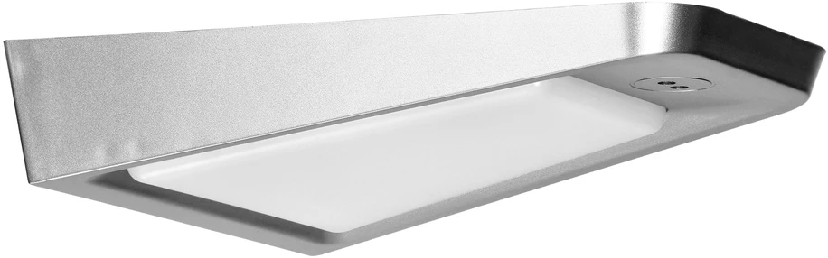 Orno DIKI 3 LED šviestuvų komplektas po spintele, 3x2W, 4000K, su bekontakčiu jungikliu, sidabrinės spalvos