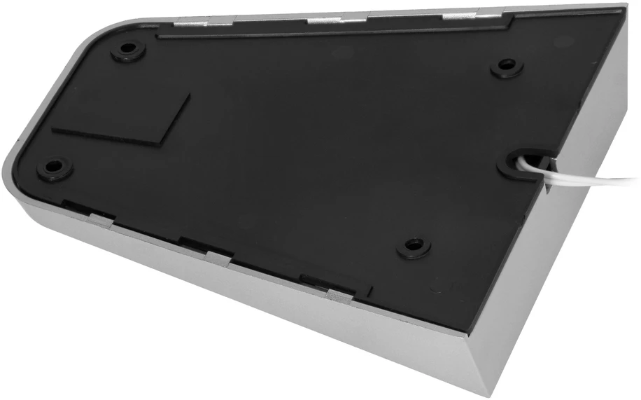 Orno DIKI 3 LED šviestuvų komplektas po spintele, 3x2W, 4000K, su bekontakčiu jungikliu, sidabrinės spalvos