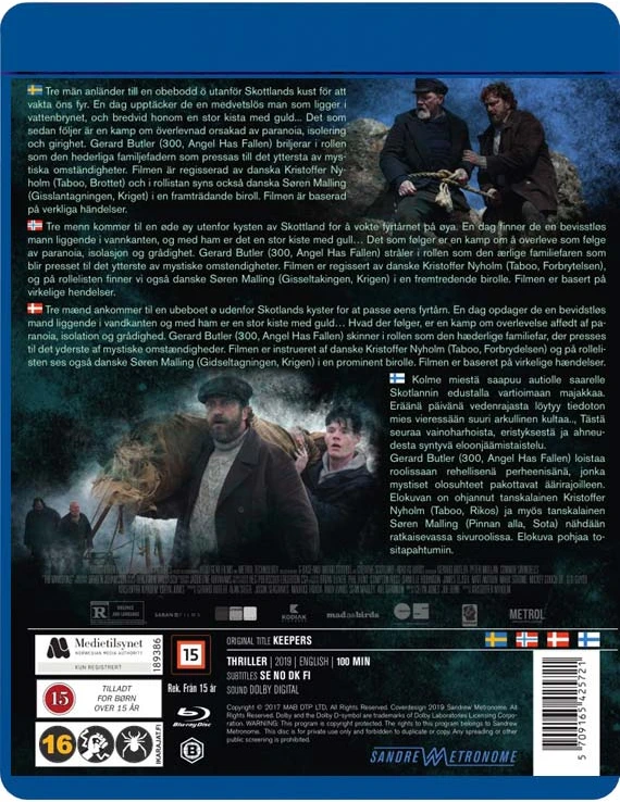 Dingstantieji (Laikytojai) - Blu Ray