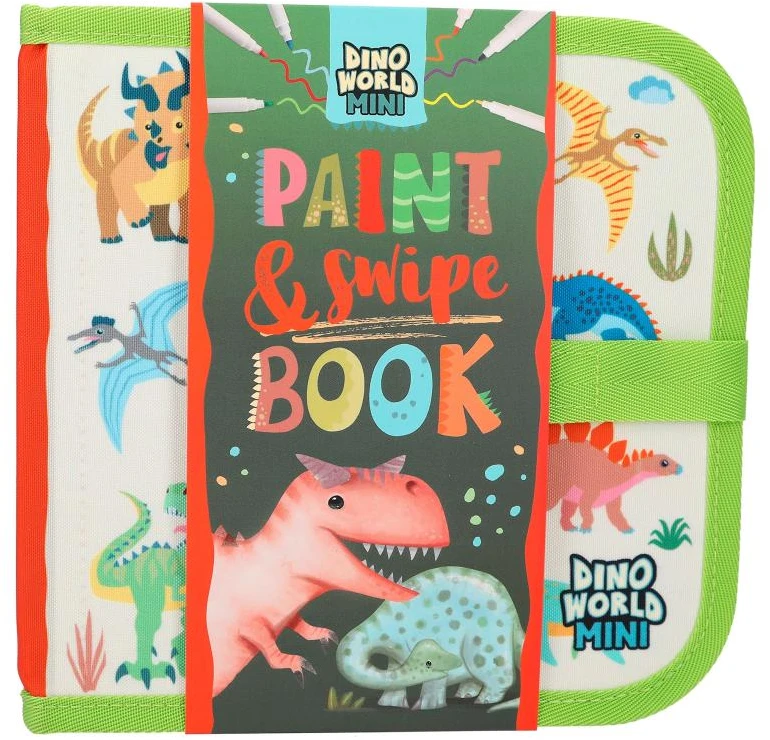Dino World - Piešimo ir braukimo knygelė - (0412101)