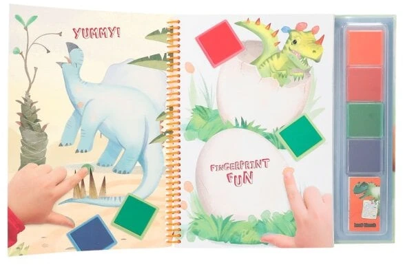 DINO WORLD -Pirštų atspaudų pramogos (0412106)