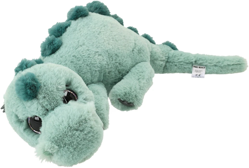 Dino World - Pliušinis Dinozauras Gulintis Šviesiai Žalias 50 cm (0414349)