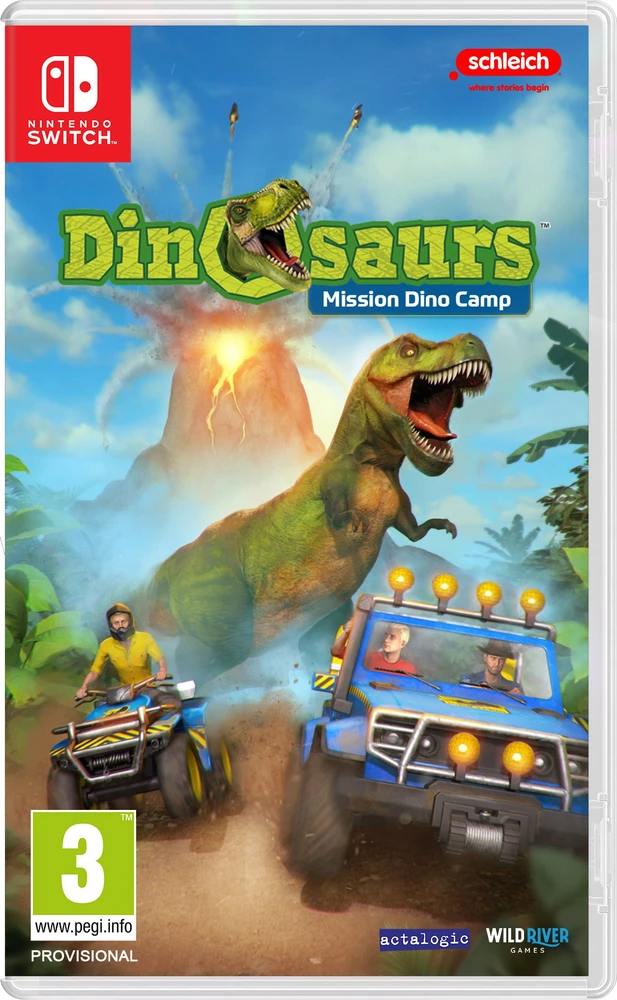 Dinosaurs: Dinozaurai: Misijos dinozaurų stovykla – „Nintendo Switch“