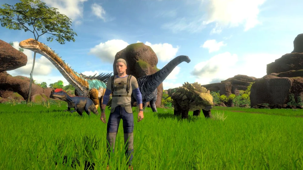 Dinosaurs: Dinozaurai: Misijos dinozaurų stovykla – „Nintendo Switch“