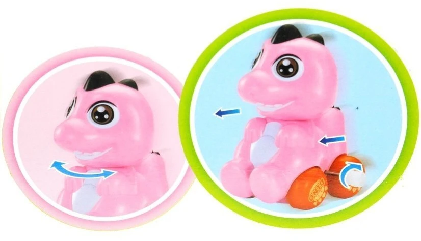 Lean Toys Spalvingas dinozauras kiaušinyje