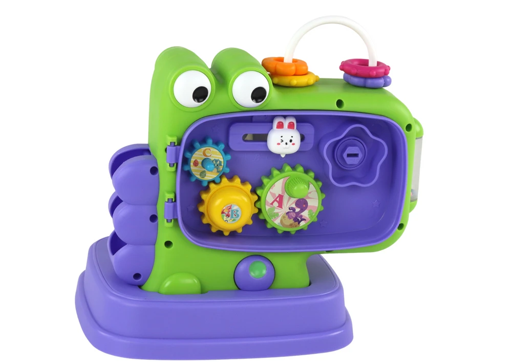 Edukacinis dinozauro formos žaislas Whack-A-Mole