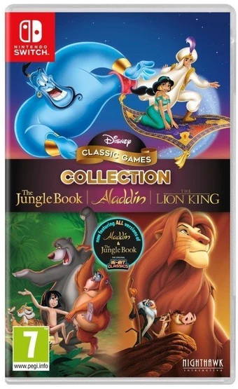 „Disney Classic Games Collection“: „Džiunglių knyga“, „Aladinas“ ir „Liūtas karalius“ – „Nintendo Switch“