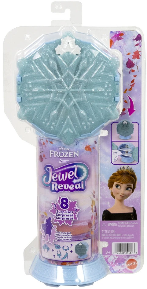 Mattel DISNEY FROZEN JEWEL REVEAL Anos siurprizas (JJY37)