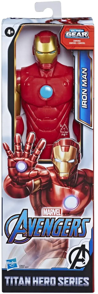 Hasbro Disney Keršytojai - Titanų herojai 30 cm - Geležinis žmogus (E7873)