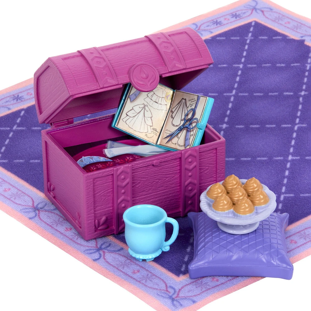 Mattel Lėlės Disney Frozen Anna ir Elsa su aksesuarais pižamų vakarėliui