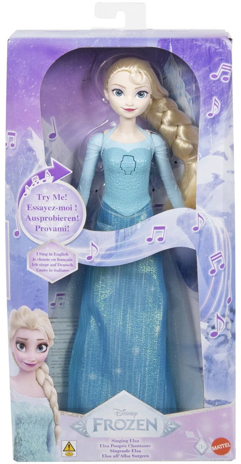 Disney Ledo šalis - Dainuojanti Elsa Paleisk tai (ANGL) (JDL58)