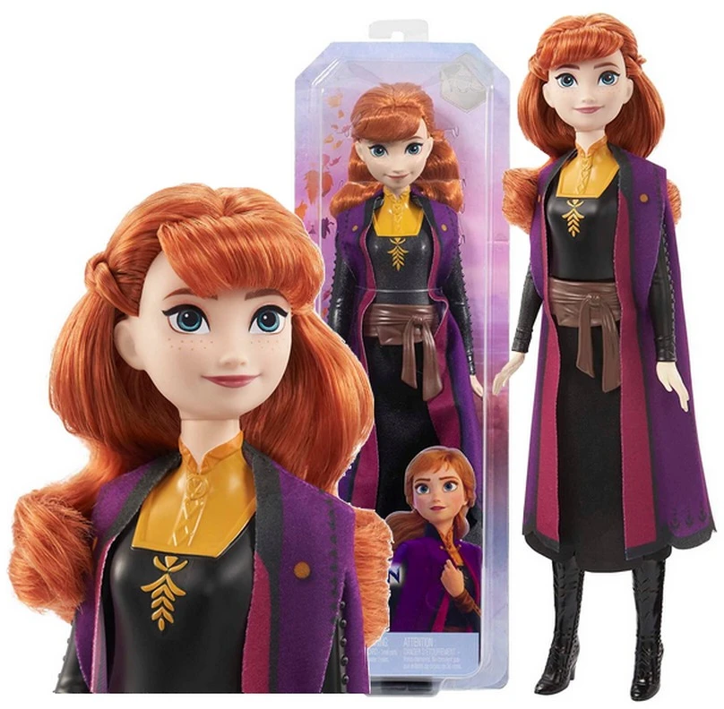 Mattel DISNEY FROZEN lėlė Ana (2 filmo dalies įkvėpta išvaizda) (HLW50)