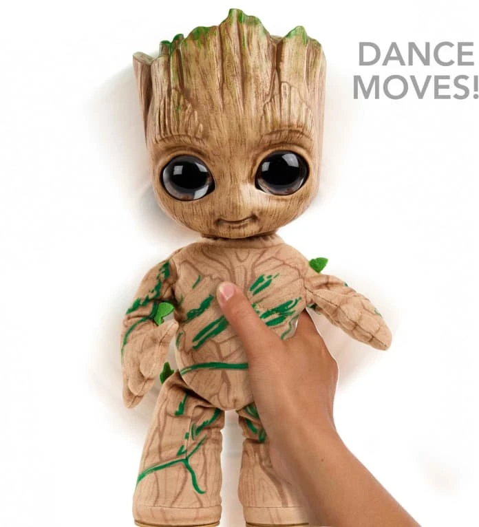 Mattel „Disney Marvel“ – Groovin' Groot šokantis ir kalbantis pliušinis žaislas (HJM23)